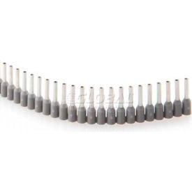 Jokari® End Sleeves for Jokari® Quadro Wire Tool 0.75mm² Gray Aderendh lsen 075 End sleeves