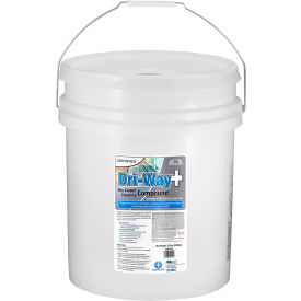 Nilodor Certified® Dri-Way+ Compound 22 Lbs. Container Light Citrus Scent Brown C260-003