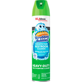 Scrubbing Bubbles® Disinfectant Restroom Cleaner 25 oz. Aerosol Spray 12 Cans - 313358 313358