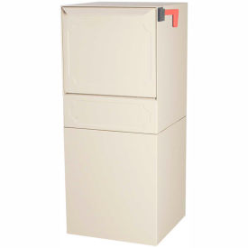 dVault Parcel Protector Vault Mailbox and Parcel Drop DVU0050 - Rear Access - Sand DVU0050-6