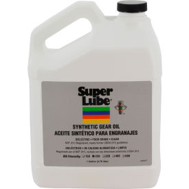 Super Lube® Synthetic Gear Oil ISO 220 1 Gallon Bottle - 54201 - Pkg Qty 4 54201