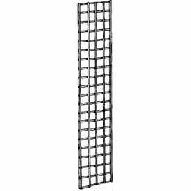 2'W X 4'H - Wire Grid Wall Panel - Semi-Gloss Black - Pkg Qty 3 P3BLK24