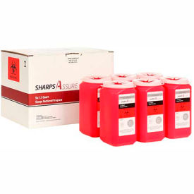 Sharps Assure Six - 1.5 Quart Sharps Retrieval Program SA1Q6
