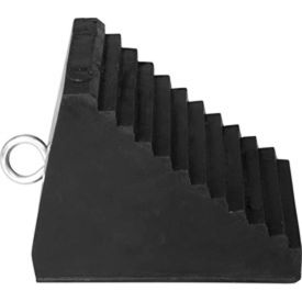 Ideal Warehouse Rubber Wheel Chock 60-7258 9-1/4
