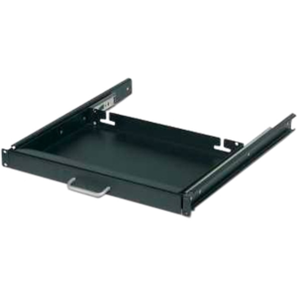 APC by Schneider Electric 17in Keyboard Drawer Black - 17.4in Width x 12in Depth x 1.7in Height - Black MPN:AR8126ABLK