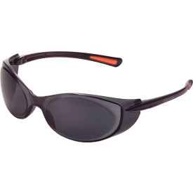GoVets™ Frameless Safety Glasses Side Shields Anti-Fog Smoke Lens 404SM708