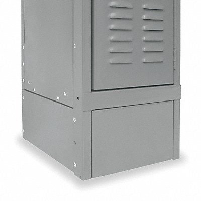 End Base Front Dark Gray 6 x1/16 x15 MPN:KCSB15HG