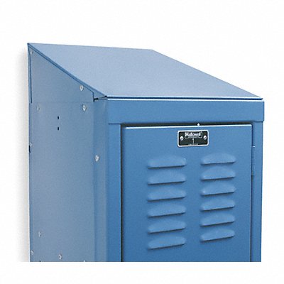 Locker Sloping Top 12 Wx15 D Mrn Blu MPN:KISTT1215MB