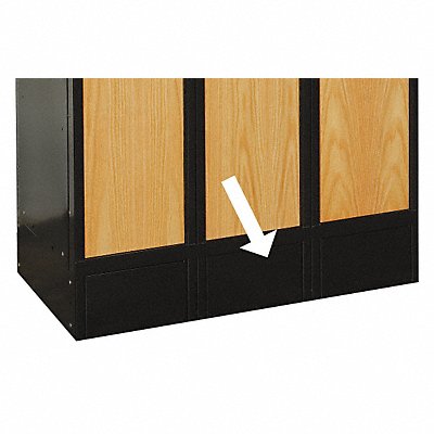 Front Base Front Black 6 x12 x1/16 MPN:KCFB12ME