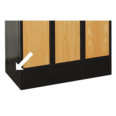 End Base Side Black 6 x1/16 x18 MPN:KCSB18ME