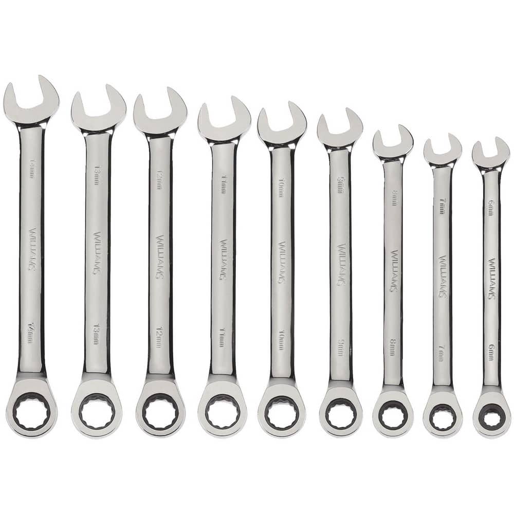 Wrench Sets, System Of Measurement: Metric , Container Type: Pouch , Wrench Size: 6 to 14 mm , Material: Steel , Overall Length: 6, 7, 8, 9, 10, 11, 12, 13 MPN:JHMWS1123NRC