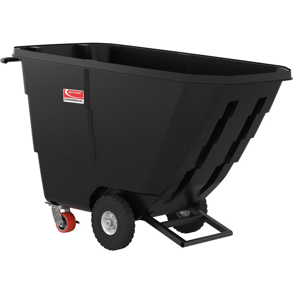 Hoppers & Basket Trucks, Overall Height (Decimal Inch): 36.2500in , Handle Features: Utility Hooks , Color: Black  MPN:RMTTLD504F1D