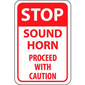 NMC TM70G Traffic Sign Stop Sound Horn Proceed With Caution 18