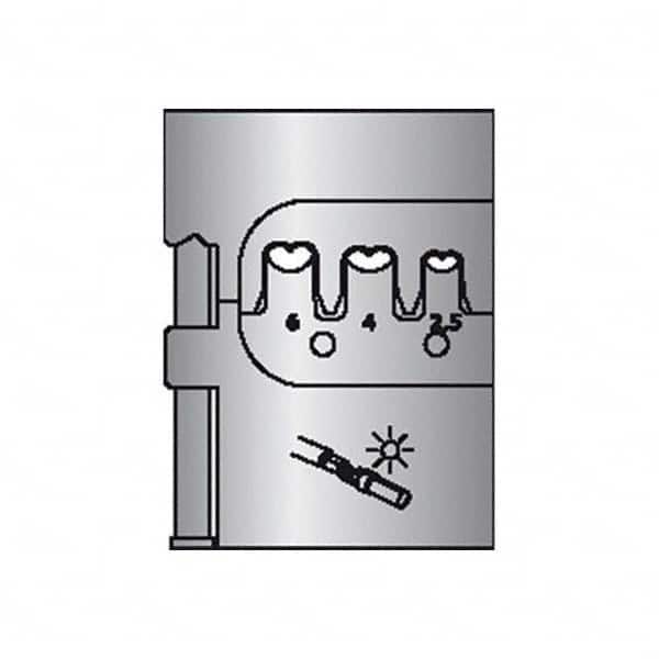 Crimpers, Crimper Type: Terminal , Capacity: 2.5,4,6 mm , Style: Ratchet Solar  MPN:2078104