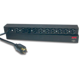 APC AP9564 Rack PDU Basic 1U 20A 120V (10)5-20; L5-20P AP9564