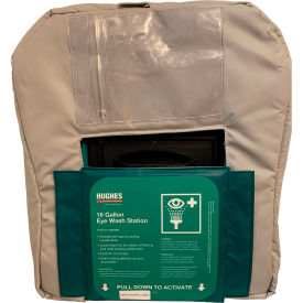 Hughes® Gravity Fed Eyewash Heated Jacket For 16 Gallon Capacity 120V Plug 16GFEW-BLKT-HT
