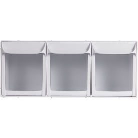 Shuter® FO-603 Tip Out Bin 3 Drawers 40 lb. Cap 6-5/16