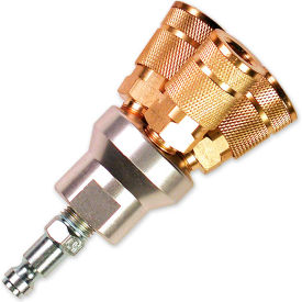 Primefit (3-Way) Round Auto Style Air Manifold with 6-Ball Brass Couplers 1/4