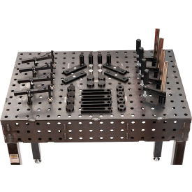 Baileigh Industrial® WJT-CSKUW-16 Starter Clamp Set For 16mm Tables 40 Piece BA9-1232676