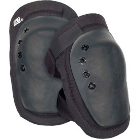 Occunomix OK-KP-210 Hard Cap Knee Pad Wide Cap Hook & Loop Closure Black One Size OK-KP-210