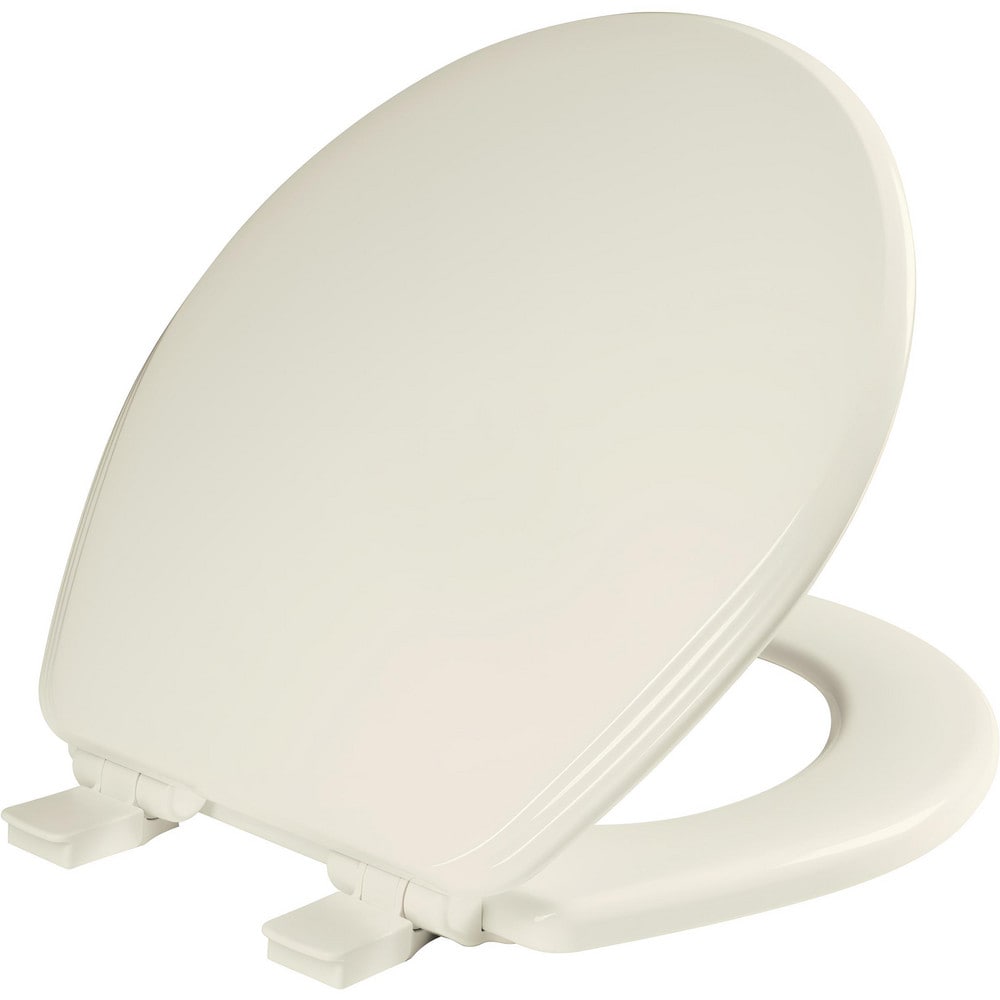 Toilet Seats, Type: Standard, Closed , Style: Round , Material: Enameled Wood , Color: Biscuit , Outside Width: 14.375in (Inch) MPN:600E4 346