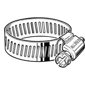 B88HSPX 316 Stainless Steel Worm Gear Hose Clamp 4-3/32