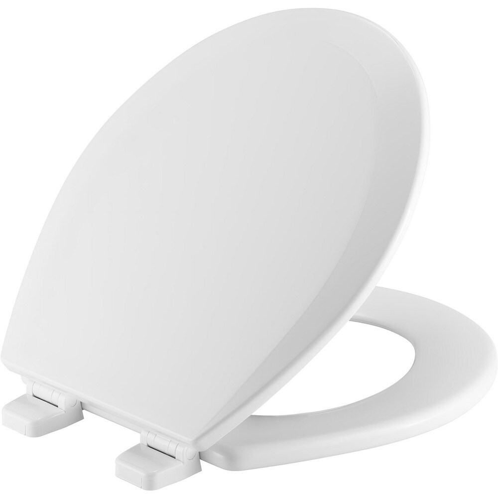 Toilet Seats, Type: Standard, Closed , Style: Round , Material: Enameled Wood , Color: White , Outside Width: 14.375in (Inch) MPN:500TTT 000
