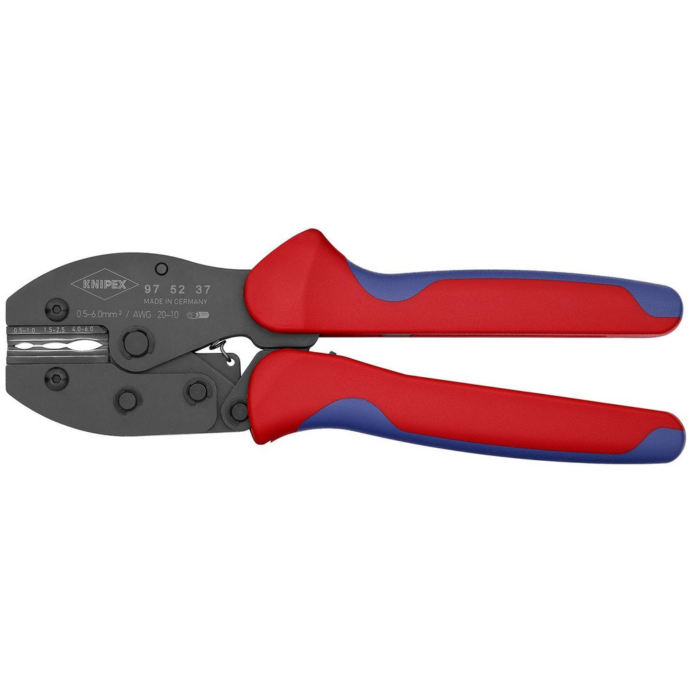 Crimpers, Handle Style: Comfort Grip , Crimper Type: Crimping Pliers , Maximum Wire Gauge: 20 , Handle Material: Comfort Grip  MPN:97 52 37