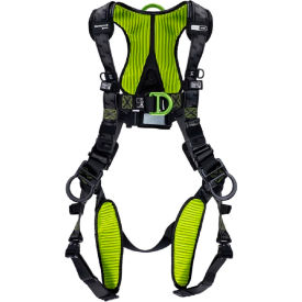 Miller® H700 Industry Comfort Harness Quick Connect Buckle Back Front & Side D-Ring L/XL C3A2H7I