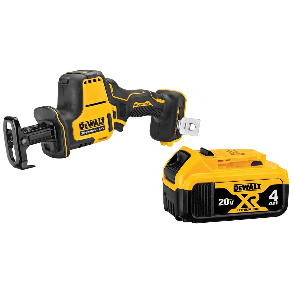 Cordless Reciprocating Saws, Voltage: 20.00 , Strokes per Minute: 2800 , Stroke Type: Straight , Cutting Action: Straight , Battery Chemistry: Lithium-ion  MPN:1484314/4304619