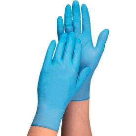 Honeywell Safety Exam Nitrile Disposable Gloves Fentanyl Tested 3.5 Mil Medium Blue 100/Box 4580601-M