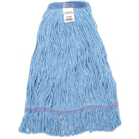 GoVets™ Medium Blue Looped Mop Head Narrow Band 829N261