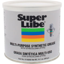 Super Lube 14.1 oz Multi-Purpose Synthetic Grease NLGI 00 with Syncolon PTFE Canister - Pkg Qty 12 41160/00
