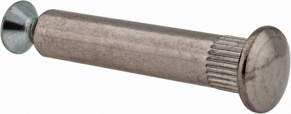 #10-32 Thread Screw & Barrel, Flat Head, Phillips Drive, Brass Tamper Resistant Security Sex Bolt & Binding Post MPN:IEH5100