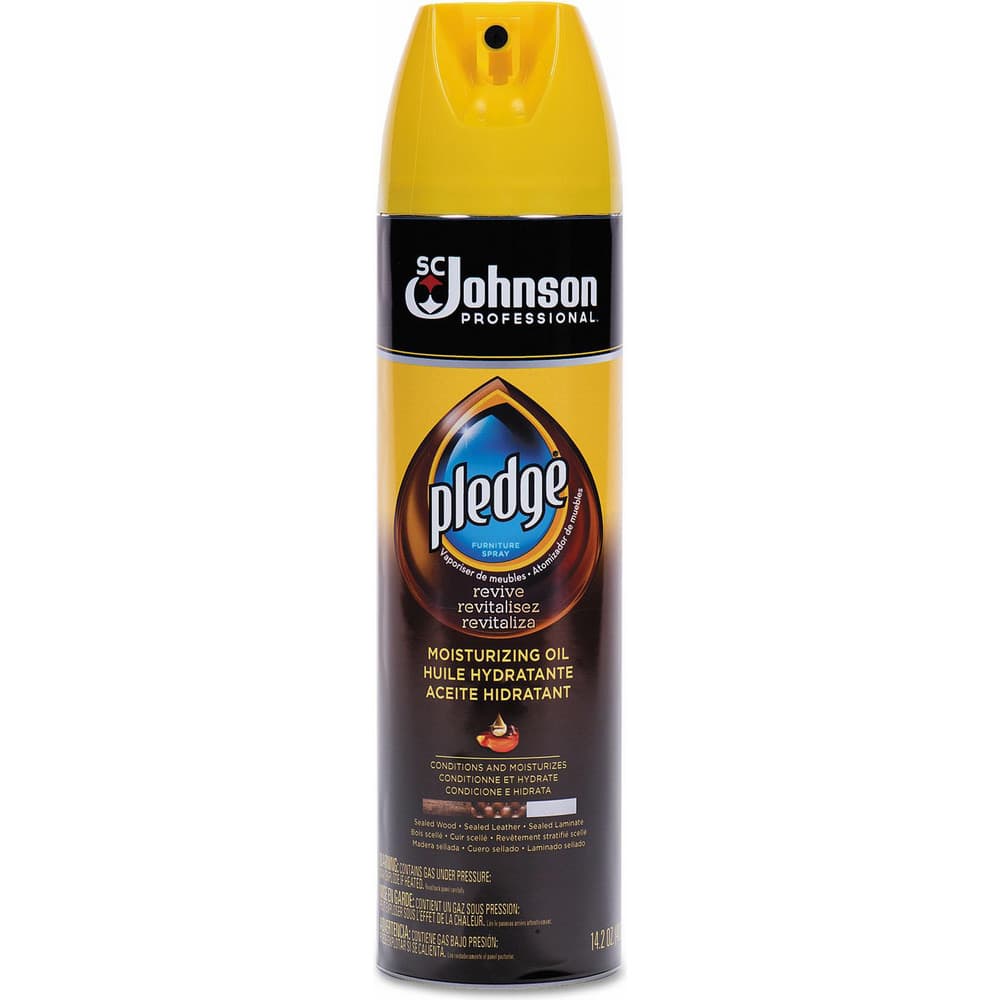 Pledge Moisturizing Oil Furniture Cleaner, 14.2 oz Aerosol Can, 6/case MPN:SJN697264