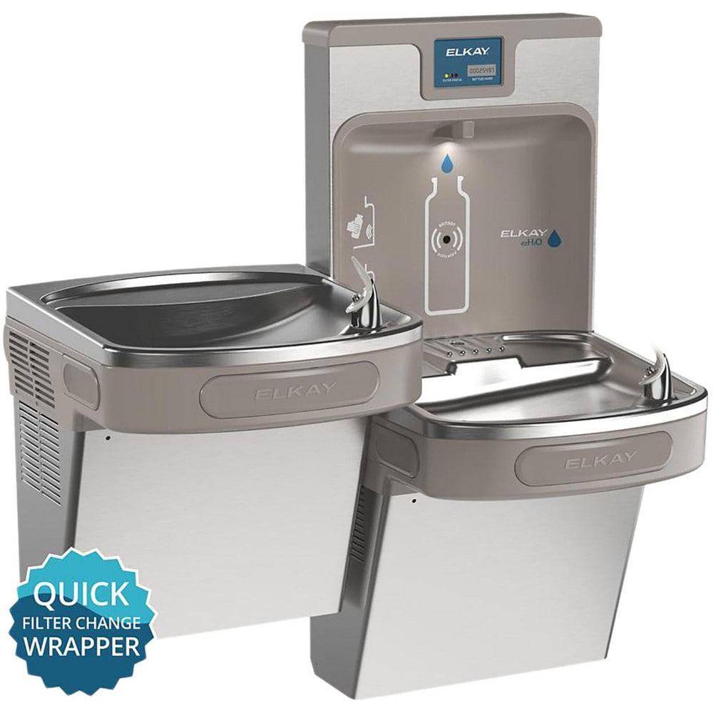 Water Coolers & Fountains, Hot Tank: No , Material: Stainless Steel , Ada Compliant: Yes , Refrigeration System: Compressor  MPN:LZSTL8WSSP-PF