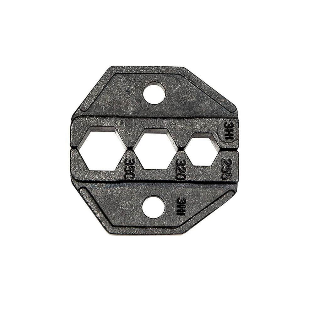 Crimper Dies, Tool Type: Crimper Die Set , Size: RG-59, RG-6 , Color: Black , For Use With: Modular Crimper , Crimp Dimensions: 0.255, 0.320 MPN:VDV212-034