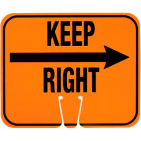 Cone Sign - Keep Right CS9
