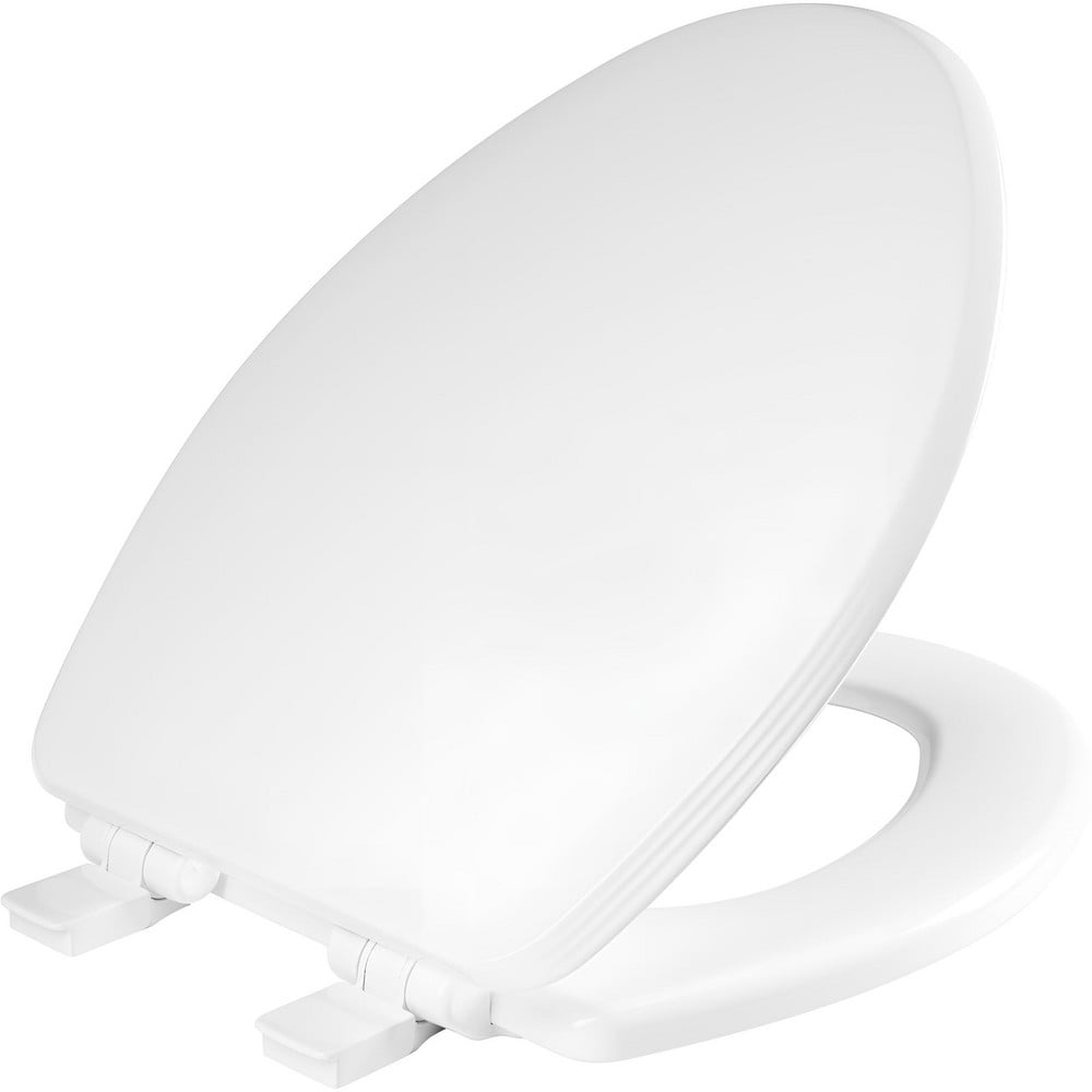 Toilet Seats, Type: Standard, Closed , Style: Elongated , Material: Enameled Wood , Color: White , Outside Width: 14.125in (Inch) MPN:1600E4 000