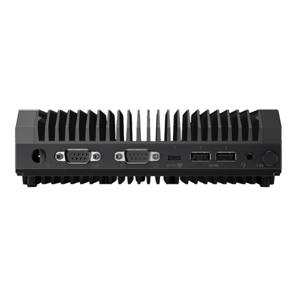 Lenovo ThinkEdge SE30 11NA - USFF - Core i5 1145GRE / 1.5 GHz - vPro - RAM 16 GB - SSD 512 GB - NVMe - Iris Xe Graphics - GigE, 2.5 GigE - WLAN: 802.11a/b/g/n/ac, Bluetooth 5.1 - Win 10 IoT Enterprise - monitor: none - keyboard: English - black MPN:11NA00
