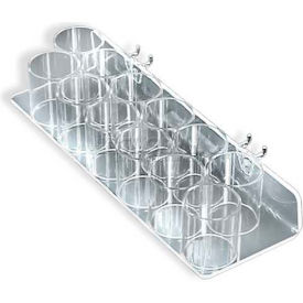 Approved 225575 12-Cup Display Tray For Pegboard/Slatwall 14.5