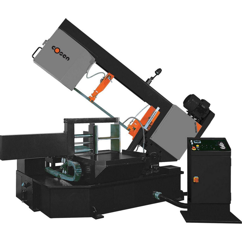 Horizontal Bandsaws, Machine Style: Semi-Automatic , Drive Type: Inverter Drive , Angle of Rotation: 60  MPN:SH-700DM