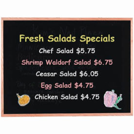 Example of GoVets Chalkboards category
