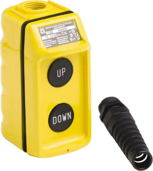 Pendant Control Station: Momentary, 8NO, Up & Down MPN:9001BW98Y