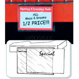 Vinyl Pouch With Side Opening & Magnetic Strip 3-1/2