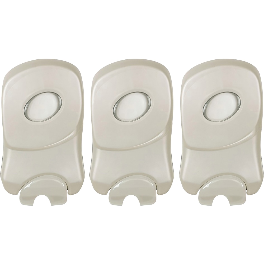 Dial Professional 1700 Universal Manual Dispenser - Manual - Sturdy, Durable, Heavy Duty - Pearl - 3 / Carton (Min Order Qty 10) MPN:20078CT