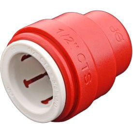 John Guest 1/2'' CTS Red Test Cap PSEI4620R