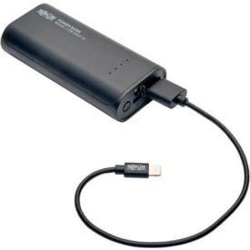 Tripp Lite Portable 5200mAh Mobile Power Bank USB Battery Charger with LED Flashlight UPB-05K2-1U