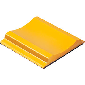 Pexco Rigid Temporary Raised Pavement Marker W/ Adhesive 2-Way Yellow - Pkg Qty 200 8002689220