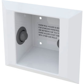 Bobrick® Ligature Resistant Semi-Recessed Toilet Paper Holder One 4-1/2